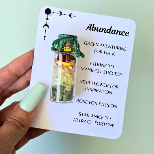 Mini Spell Jar for Abundance