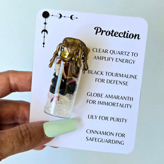 Mini Spell Jar for Protection