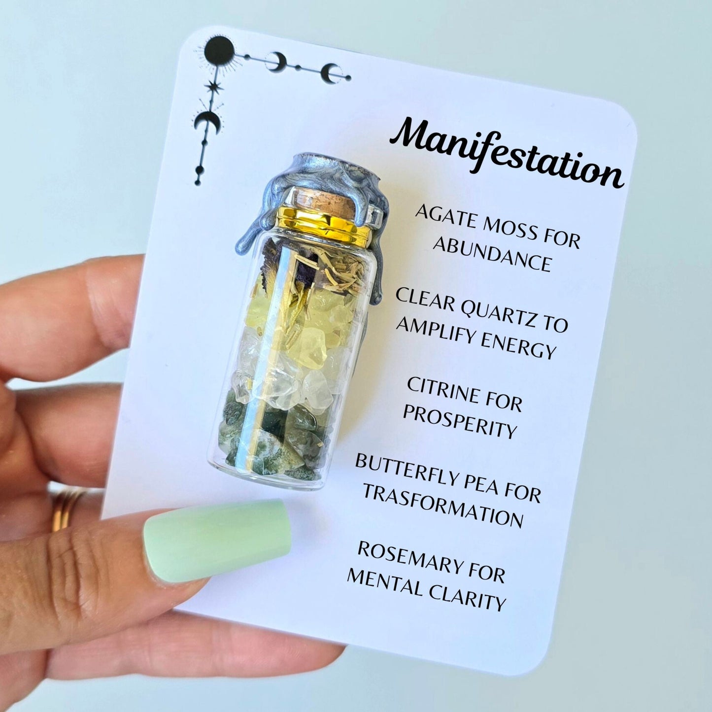Mini Spell Jar for Manifestation