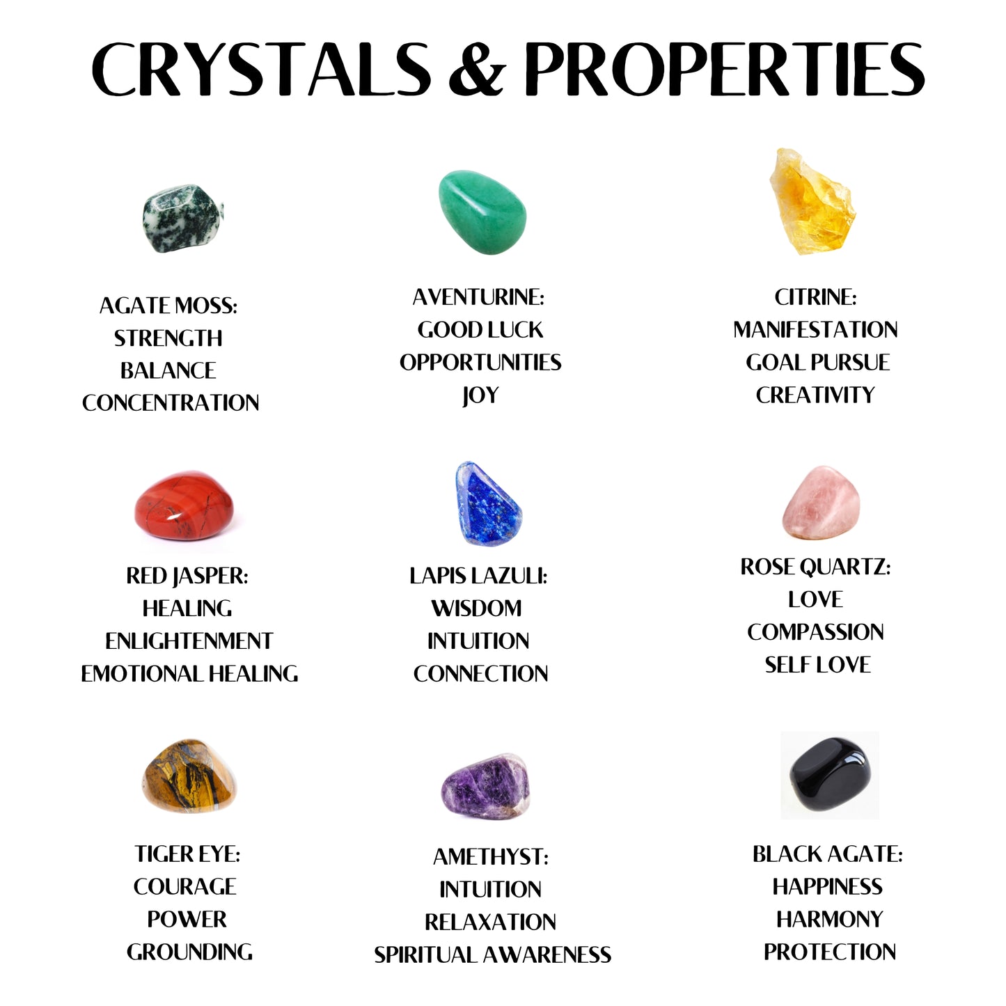 Crystal Chips Jar Gritting Card