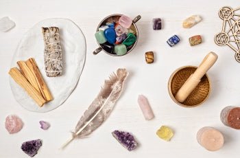 Harnessing the Power of Natural Tools for Daily Wellbeing: Essential Oils, Palo Santo, Sage, and Crystals - ApricotRainCreations