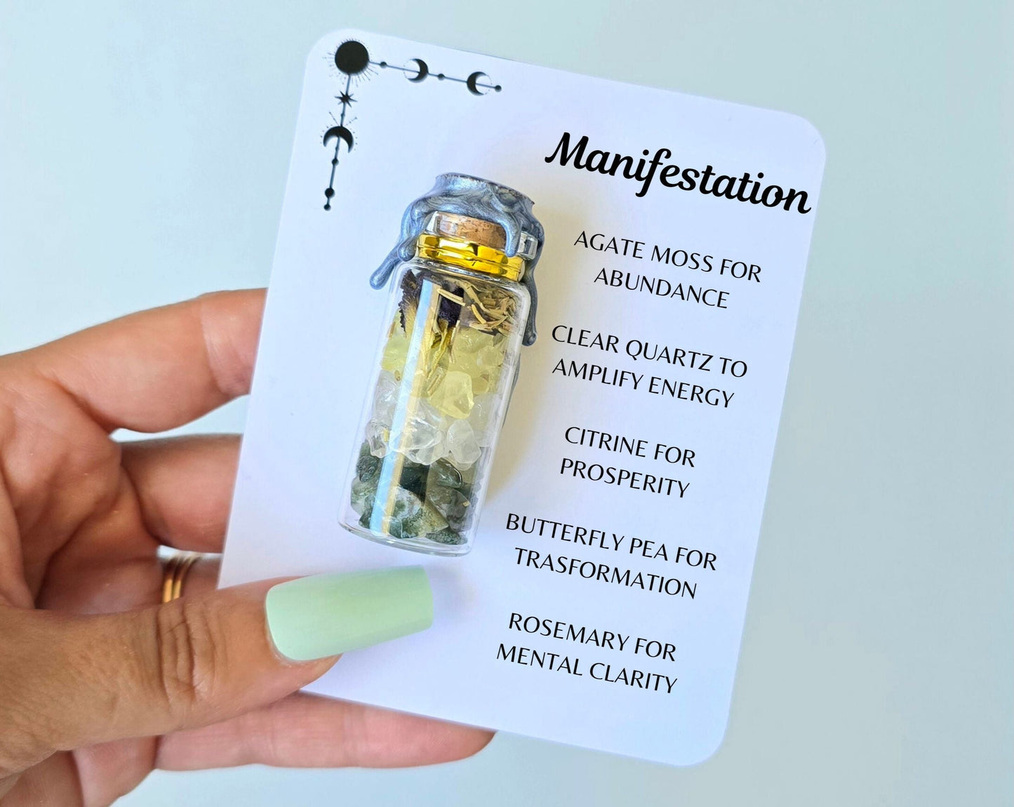 Set of 7 Mini Spell Jar