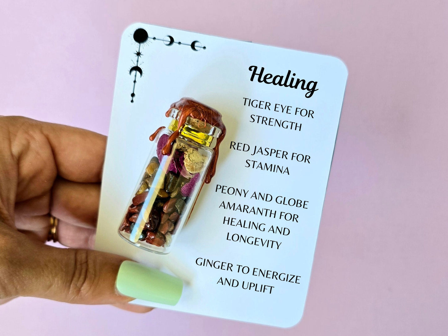 Set of 7 Mini Spell Jar