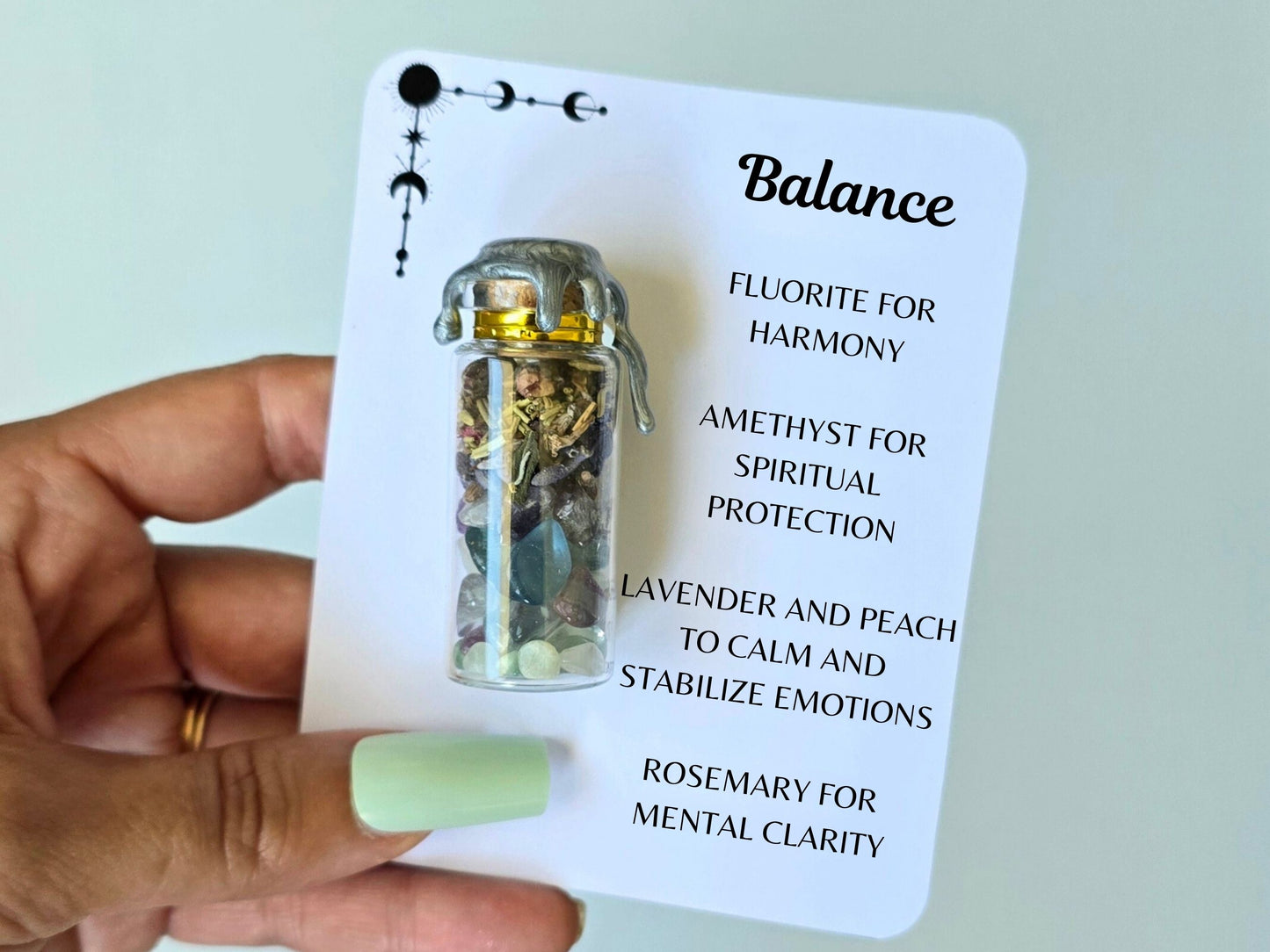 Set of 7 Mini Spell Jar