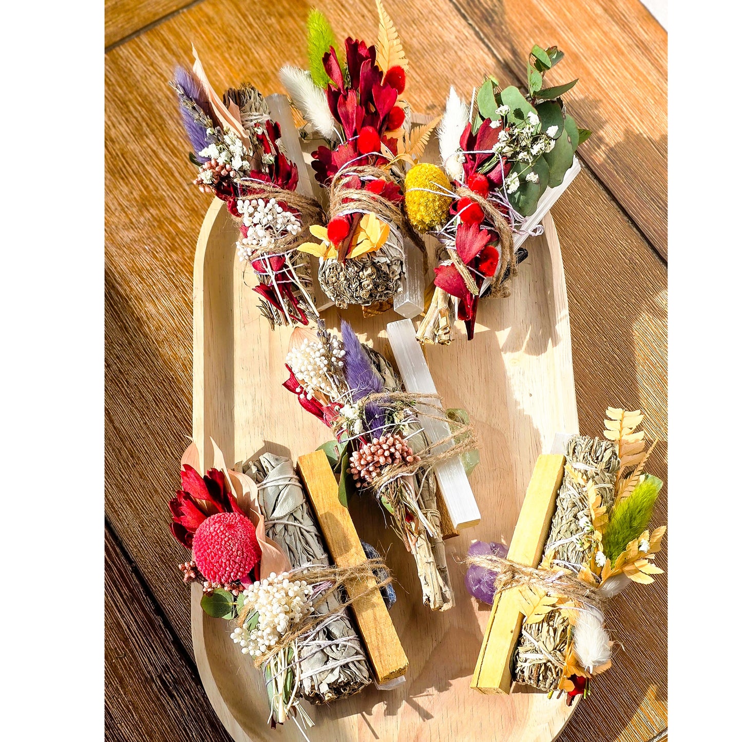 Personalized Smudge Kit with Sage & Palo Santo