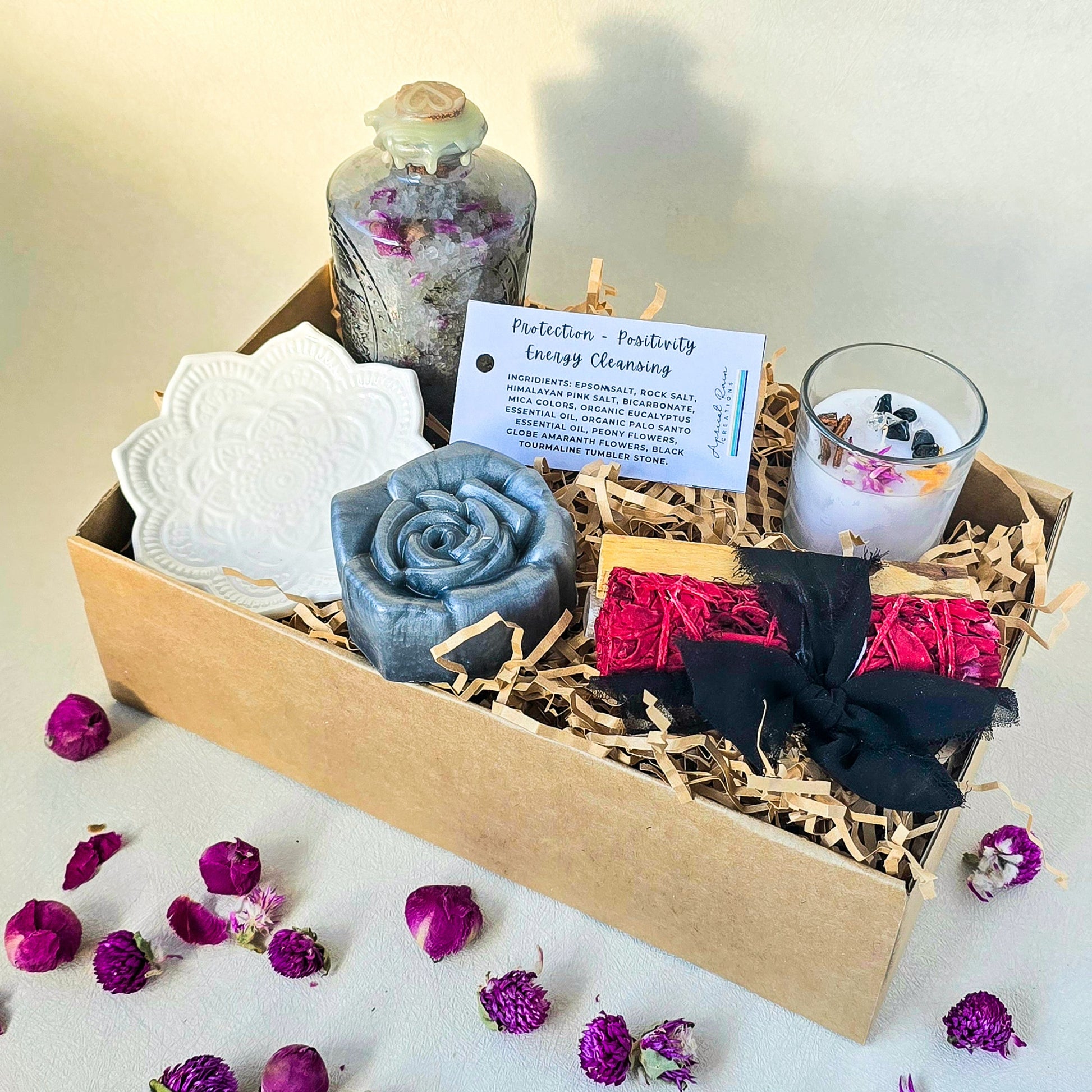 Protection Gift Box, meticulously curated to offer you a sanctuary of harmony and protection.