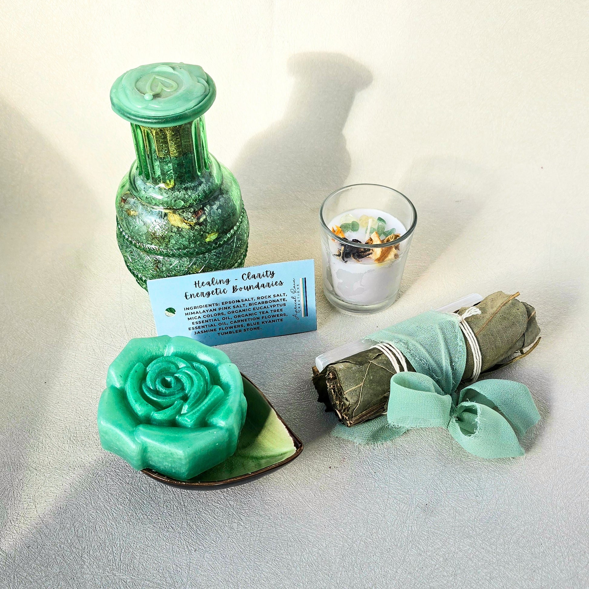 Healing Gift Box, meticulously designed to promote serenity and recovery. T