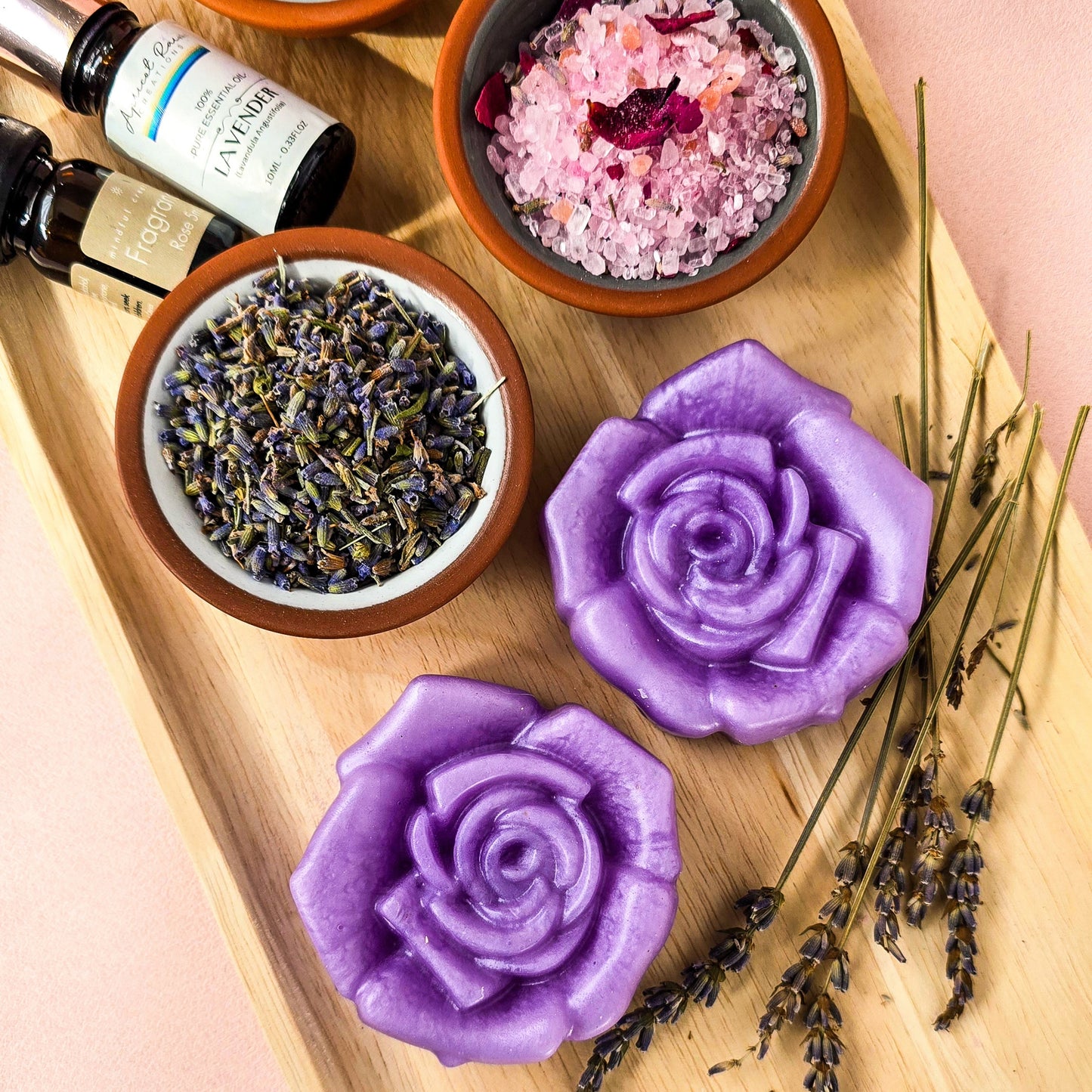 Elevate your daily self-care routine with our Lavender Organic Essential Oil Soap, meticulously crafted to provide a calming and refreshing cleanse. This gentle, natural soap is infused with organic lavender essential oil, renowned for its soothing properties and ability to promote relaxation and well-being.