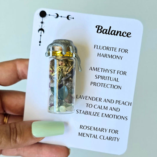 Mini Spell Jar for Balance