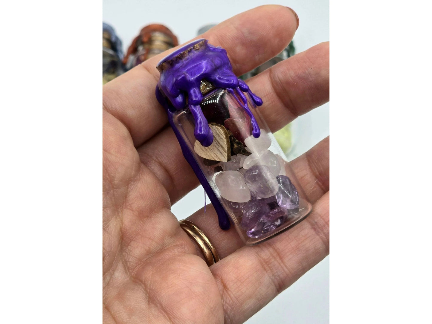 Set of 7 Mini Spell Jar