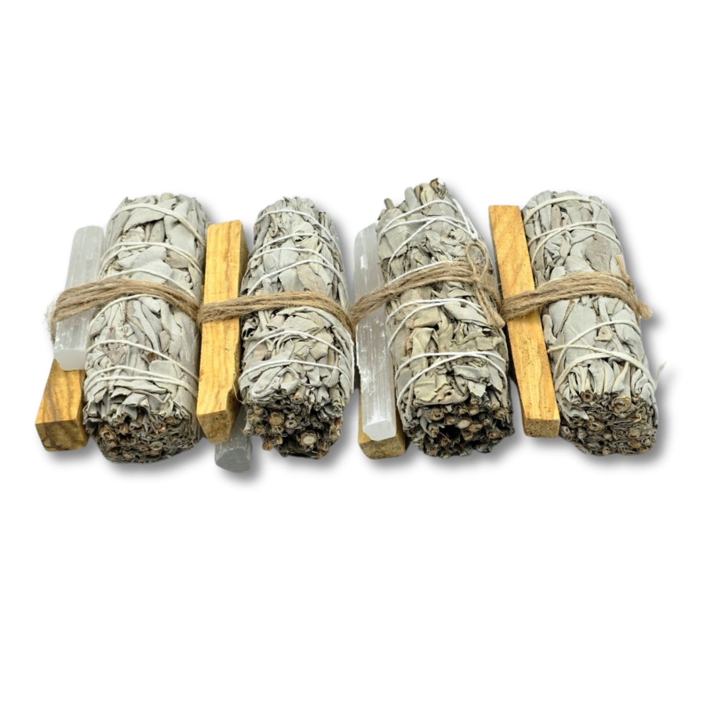 Organic Palo Santo, Sage & Selenite - ApricotRainCreations